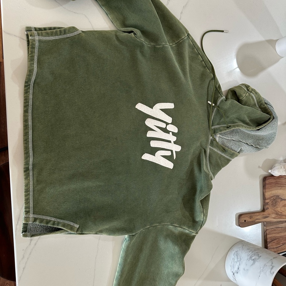 YITTY Green Hoodie with White Logo